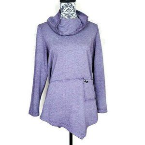 Soft Surroundings Top Purple Petite Small Cowl